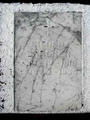 Detail of Grave of BAARDSEN, Sigurd