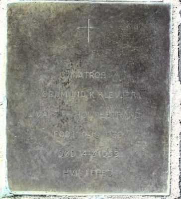 Detail of Grave of KLEVJER, Oddmund K.