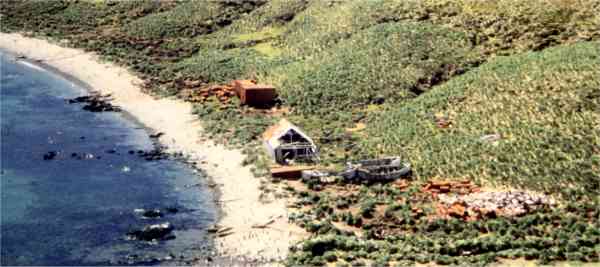 The abandoned Godthul shore station