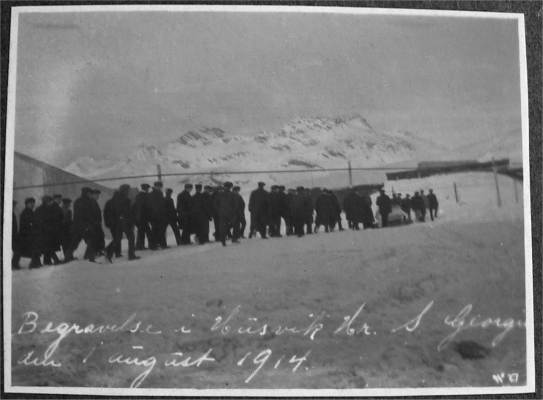 Funeral of RASMUSSEN LIE, Hans Jorgen