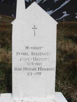 Detail of Grave of BERGERSEN, Bernhard