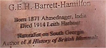 Memorial to BARRAT-HAMILTON, G.E.H.